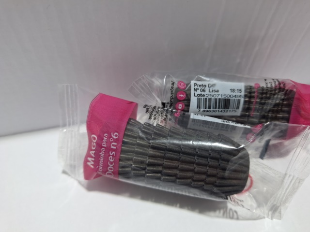 FORMINHA PAPEL PRETO DENTRO E FORA N6 C100UND