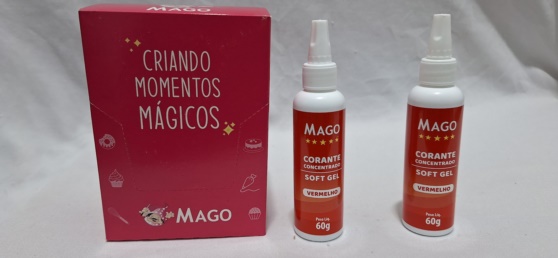 CORANTE GEL  VERMELHA 60ML