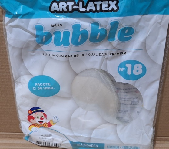 BALAO BUBBLE N 18  PCT C50UND INCOLOR