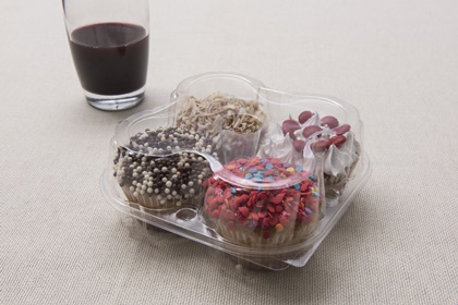 EMB. PLASTICA 4 DOCES MILLENIUM 16,5* 16,5*6