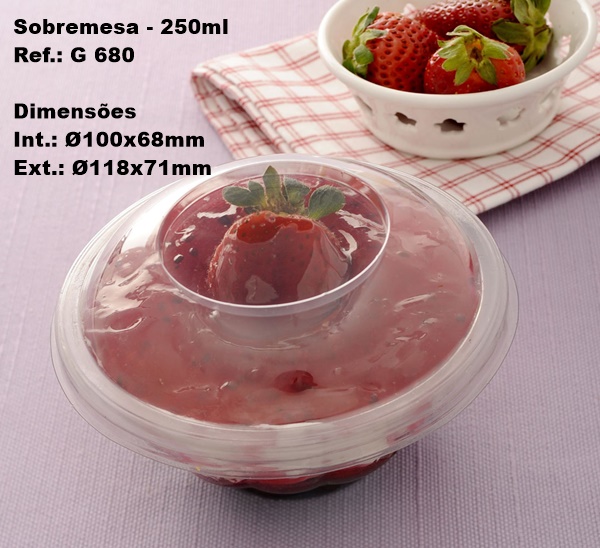 EMBAL.POTE SOBREMESA 250ML  UND