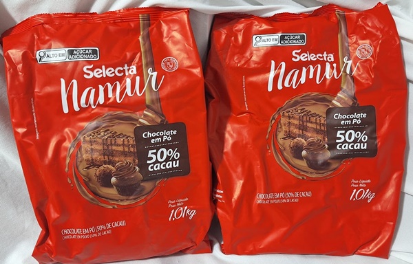 CHOCOLATE EM P� (50% DE CACAU ) 1KG SELECTA NAMUR)
